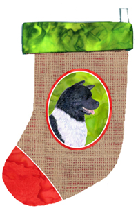 Akita Christmas Stocking