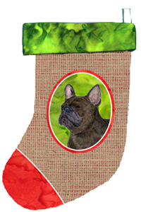 French Bulldog Christmas Stocking