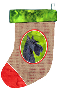 Scottish Terrier Christmas Stocking