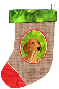Dachshund Christmas Stocking