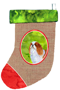 English Toy Spaniel Christmas Stocking