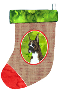 Boxer Christmas Stocking
