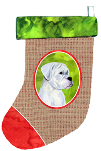 Boxer Christmas Stocking