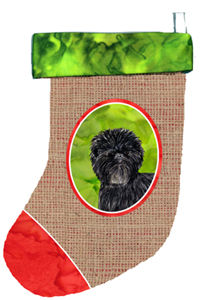 Affenpinscher Christmas Stocking