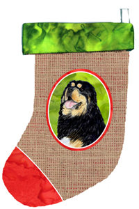 Tibetan Mastiff Christmas Stocking