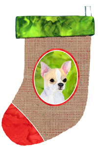 Chihuahua Christmas Stocking