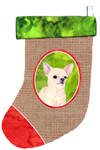 Chihuahua Christmas Stocking