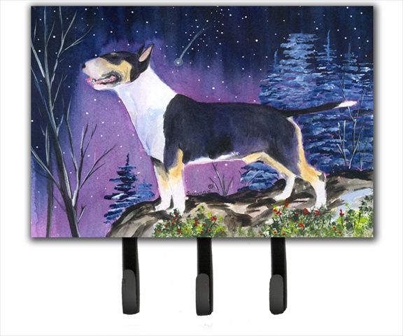 Bull Terrier Leash Holder Or Key Hook
