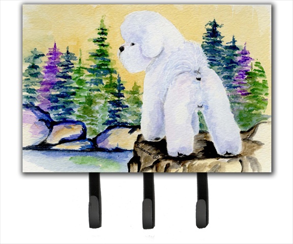 SS8010TH68 Bichon Frise Leash Holder Or Key Hook
