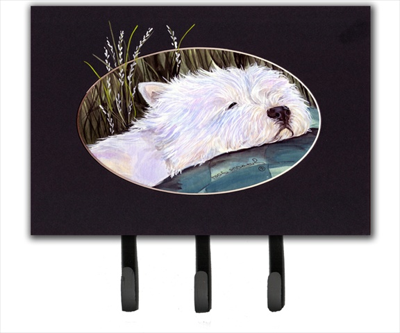 Westie Leash Holder Or Key Hook