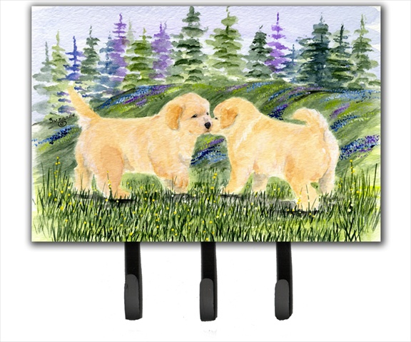 Golden Retriever Leash Holder Or Key Hook