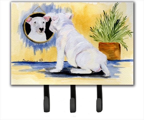 Bull Terrier Leash Holder Or Key Hook