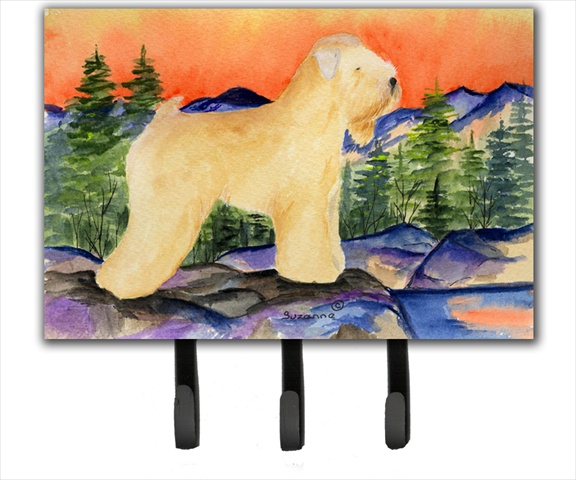 Wheaten Terrier Soft Coated Leash Holder Or Key Hook