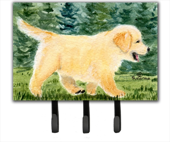 Golden Retriever Leash Holder Or Key Hook