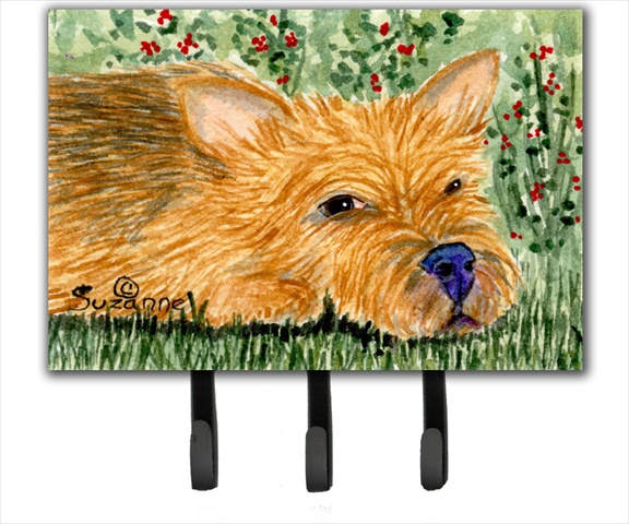 SS8862TH68 Norwich Terrier Leash Holder Or Key Hook