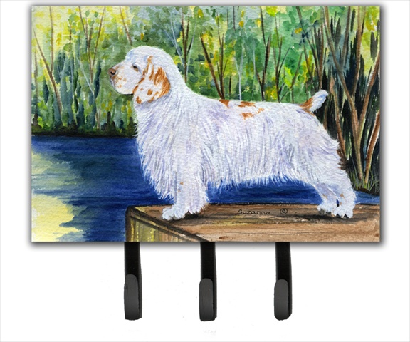 Carolines Treasures SS8261TH68 Clumber Spaniel Leash Holder Or Key Hook