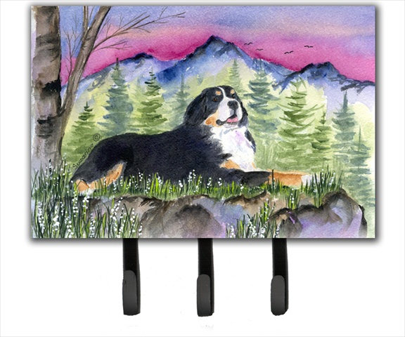 Bernese Mountain Dog Leash Holder Or Key Hook