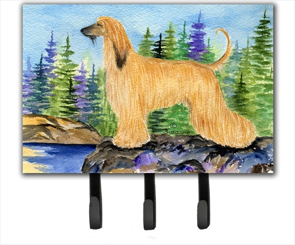 Afghan Hound Leash Holder Or Key Hook
