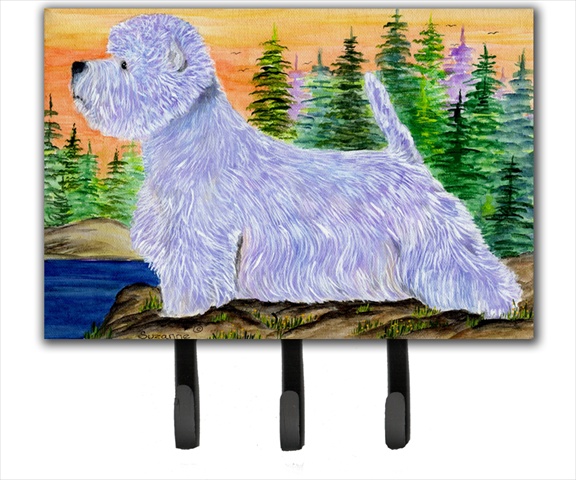 SS8418TH68 Westie Leash Holder Or Key Hook
