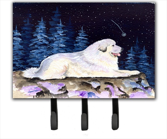 SS8438TH68 Starry Night Great Pyrenees Leash Holder Or Key Hook