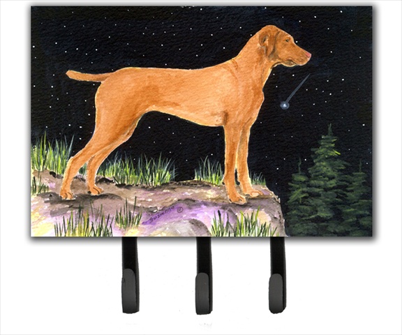 Starry Night Vizsla Leash Holder Or Key Hook