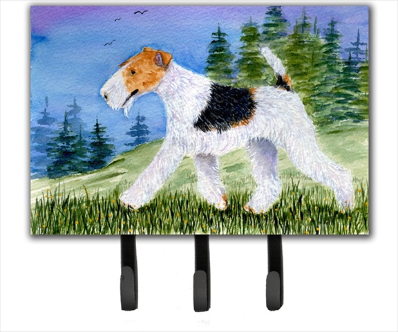 SS8599TH68 Fox Terrier Leash Holder Or Key Hook