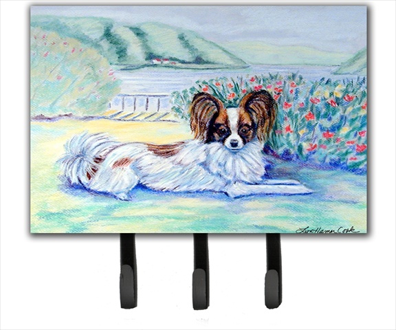 Papillon Leash Holder Or Key Hook