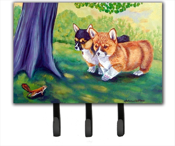 Picture of Carolines Treasures 7293TH68 Corgi Leash Holder Or Key Hook
