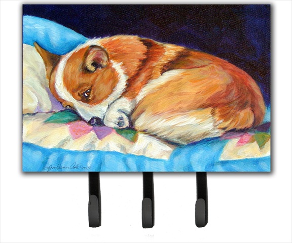 7291TH68 Corgi Leash Holder Or Key Hook