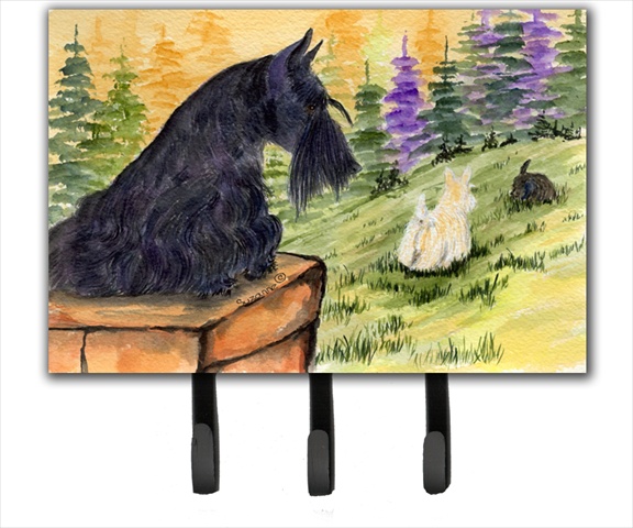 Scottish Terrier Leash Holder Or Key Hook