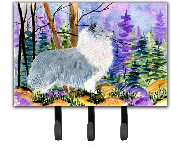 Sheltie Leash Holder Or Key Hook
