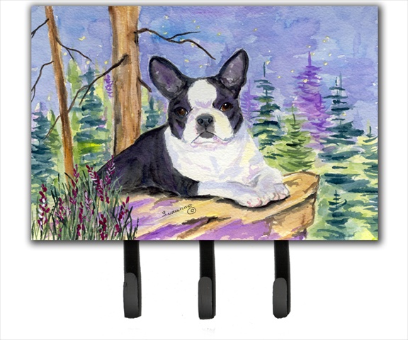 SS8638TH68 Boston Terrier Leash Holder Or Key Hook