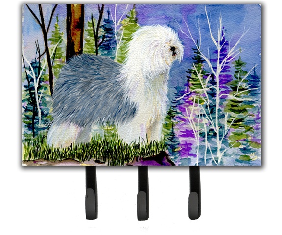 SS8641TH68 Old English Sheepdog Leash Holder Or Key Hook
