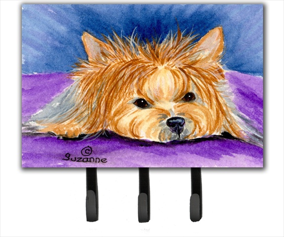 Yorkie Leash Holder Or Key Hook