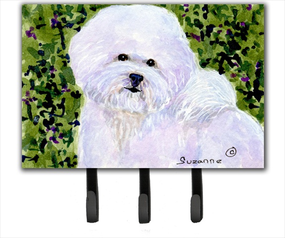 SS8817TH68 Bichon Frise Leash Holder Or Key Hook
