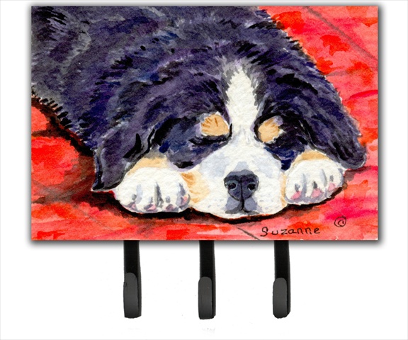 Bernese Mountain Dog Leash Holder Or Key Hook