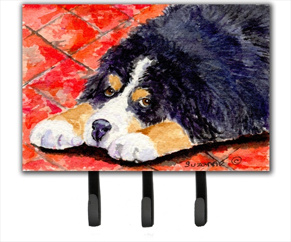 Bernese Mountain Dog Leash Holder Or Key Hook