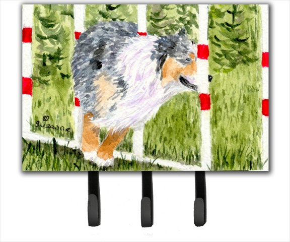 SS8885TH68 Australian Shepherd Leash Holder or Key Hook