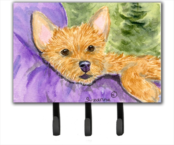 Norwich Terrier Leash Holder or Key Hook