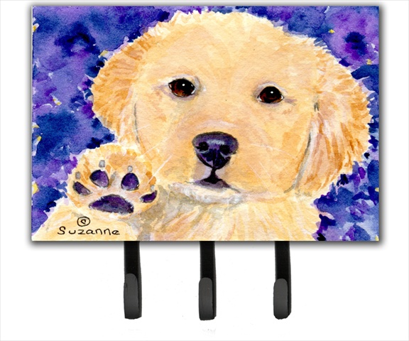 Golden Retriever Leash Holder or Key Hook