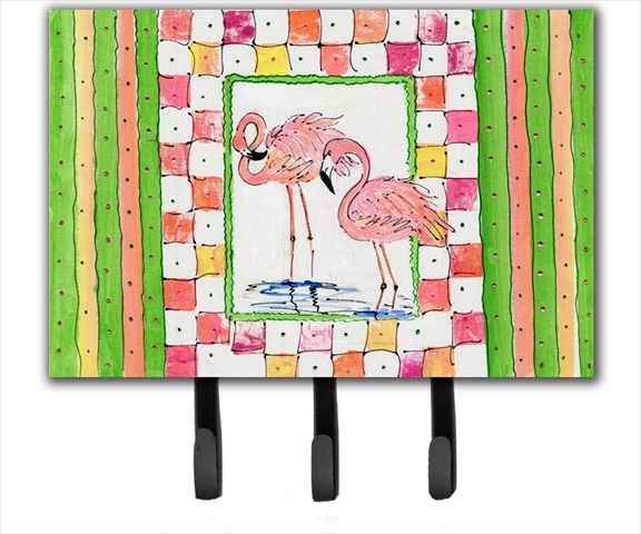 Bird Flamingo Leash Holder or Key Hook