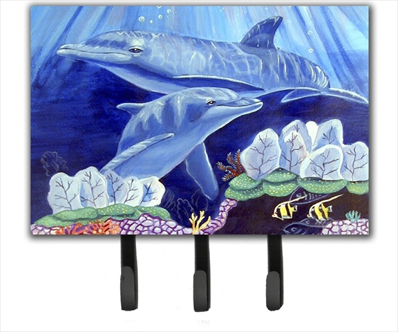 7080TH68 Dolphin under the sea Leash Holder or Key Hook