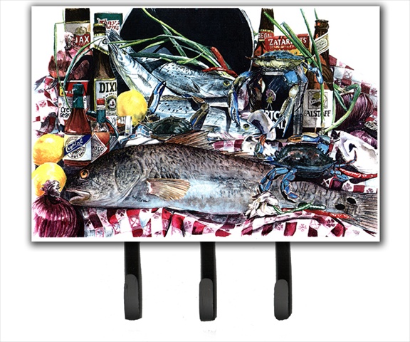 Fish and Beers from New Orleans Leash Holder or Key Hook