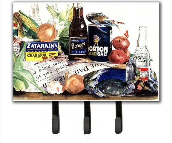 1002TH68 Barqs- Crabs- and spices Leash Holder or Key Hook