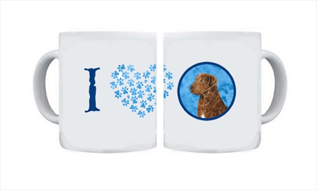 Picture of Carolines Treasures SS4807-BU-CM15 15 oz. Chesapeake Bay Retriever Dishwasher Safe Microwavable Ceramic Coffee Mug