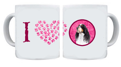 Picture of Carolines Treasures SC9134PK-CM15 15 oz. Springer Spaniel Dishwasher Safe Microwavable Ceramic Coffee Mug