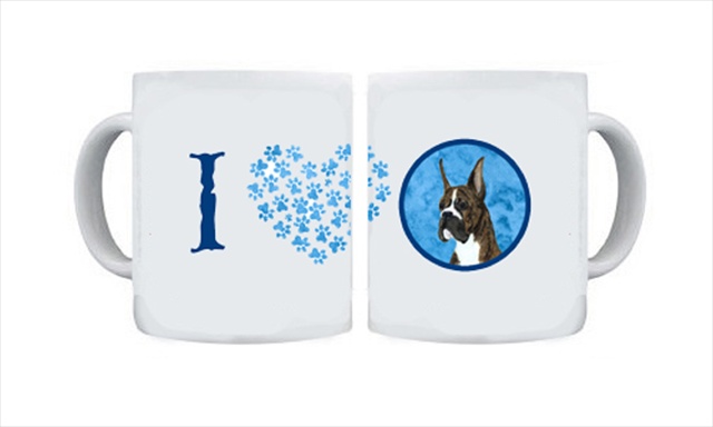 Picture of Carolines Treasures SS4784-BU-CM15 15 oz. Boxer Dishwasher Safe Microwavable Ceramic Coffee Mug