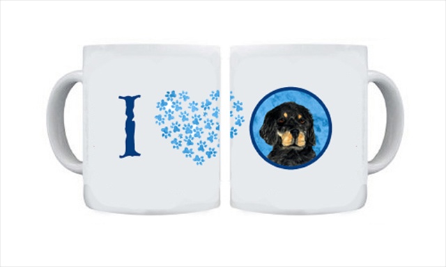 Picture of Carolines Treasures SS4791-BU-CM15 15 oz. Gordon Setter Dishwasher Safe Microwavable Ceramic Coffee Mug