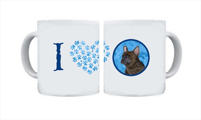 Picture of Carolines Treasures SS4795-BU-CM15 15 oz. French Bulldog Dishwasher Safe Microwavable Ceramic Coffee Mug