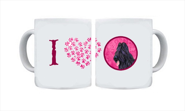 Picture of Carolines Treasures SS4765-PK-CM15 15 oz. Briard Dishwasher Safe Microwavable Ceramic Coffee Mug